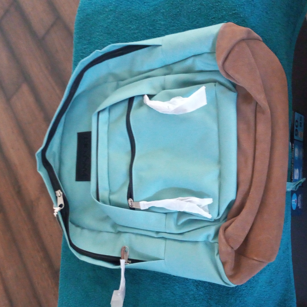 Jansport "hazy green " Backpack